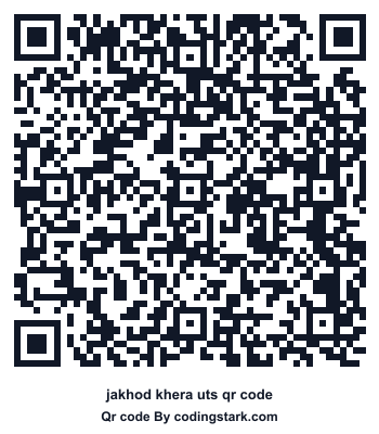 Jakhod Khera UTS QR Code