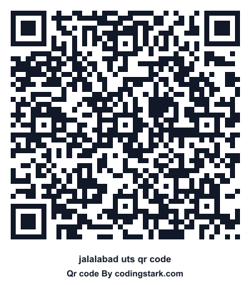 Jalalabad UTS QR Code