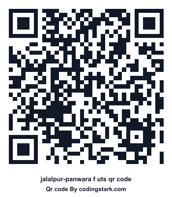 Jalalpur-panwara F UTS QR Code