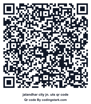 Jalandhar City Jn. UTS QR Code