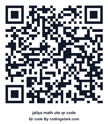 Jaliya Math UTS QR Code