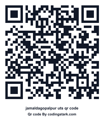 Jamaldagopalpur UTS QR Code