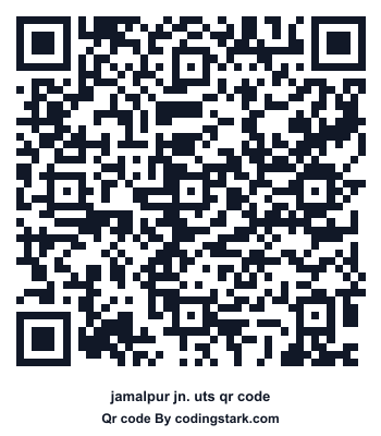 Jamalpur Jn. UTS QR Code