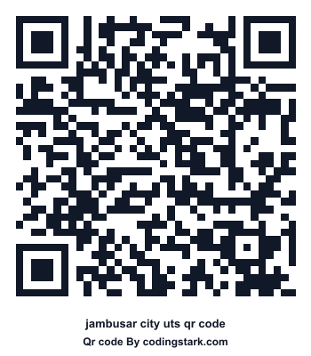 Jambusar City UTS QR Code