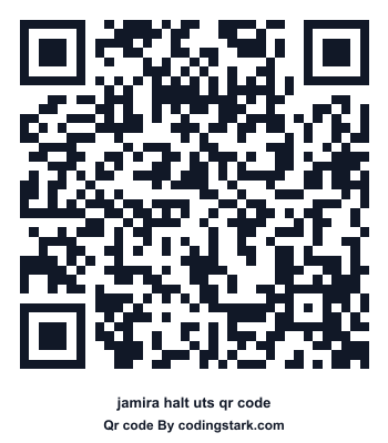 Jamira Halt UTS QR Code