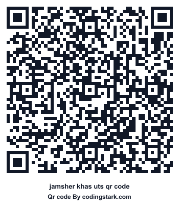 Jamsher Khas UTS QR Code
