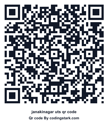Janakinagar UTS QR Code