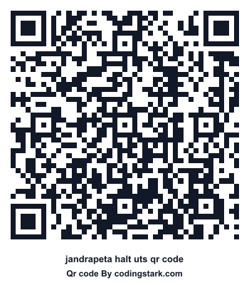 Jandrapeta Halt UTS QR Code