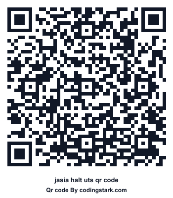 Jasia Halt UTS QR Code