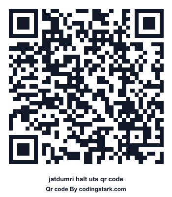 Jatdumri Halt UTS QR Code