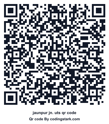 Jaunpur Jn. UTS QR Code