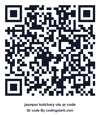 Jaunpur Kutchary UTS QR Code