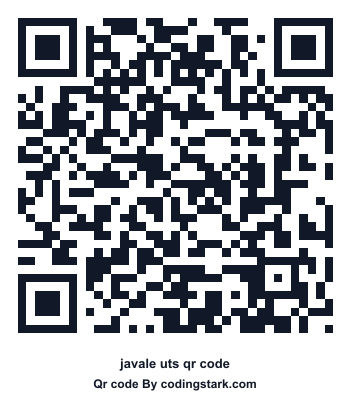 Javale UTS QR Code