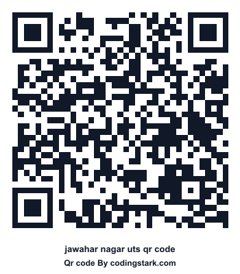 Jawahar Nagar UTS QR Code