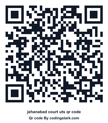 Jehanabad Court UTS QR Code