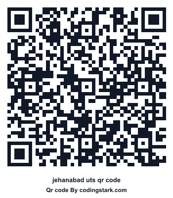 Jehanabad UTS QR Code