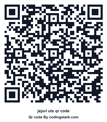 Jejuri UTS QR Code