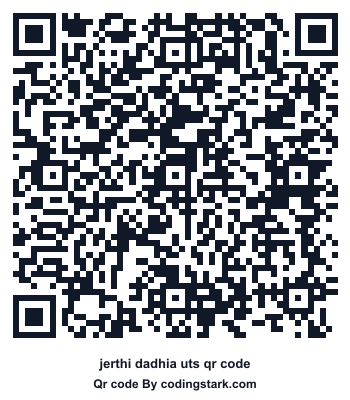 Jerthi Dadhia UTS QR Code