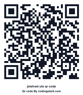 Jetalvad UTS QR Code