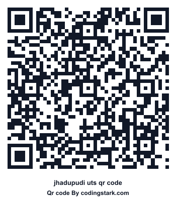 Jhadupudi UTS QR Code