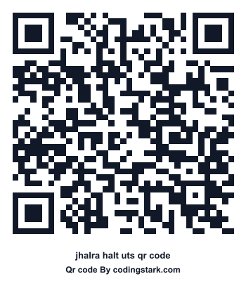 Jhalra Halt UTS QR Code