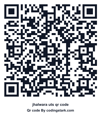Jhalwara UTS QR Code