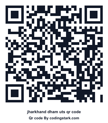 Jharkhand Dham UTS QR Code