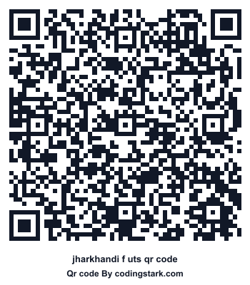 Jharkhandi F UTS QR Code