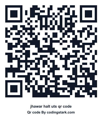 Jhawar Halt UTS QR Code