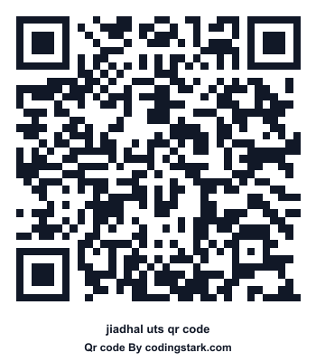 Jiadhal UTS QR Code