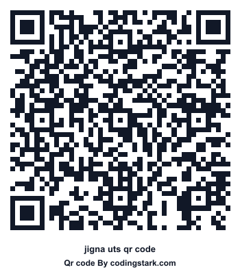 Jigna UTS QR Code