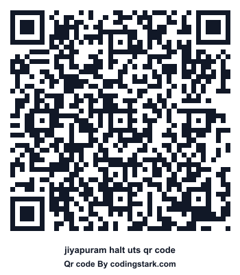 Jiyapuram Halt UTS QR Code