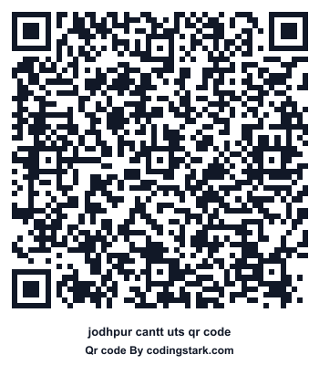 Jodhpur Cantt UTS QR Code