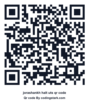 Jorashankh Halt UTS QR Code