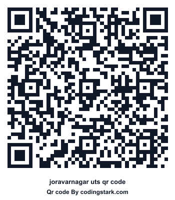 Joravarnagar UTS QR Code