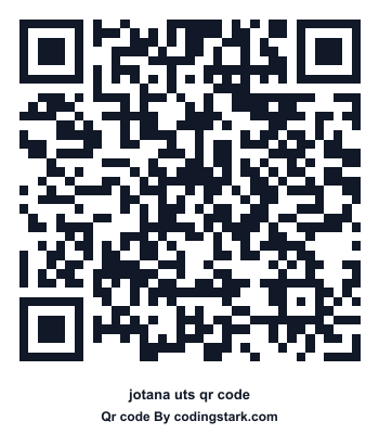 Jotana UTS QR Code