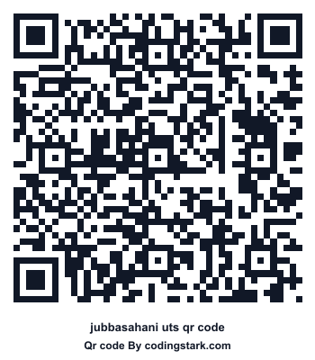 Jubbasahani UTS QR Code