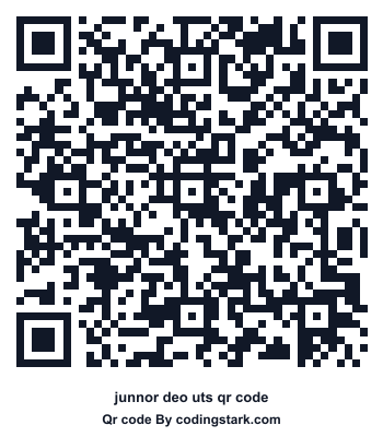 Junnor Deo UTS QR Code