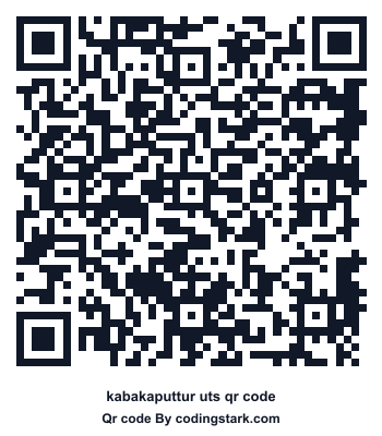 Kabakaputtur UTS QR Code