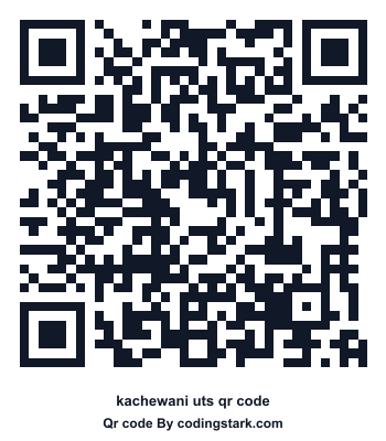 Kachewani UTS QR Code