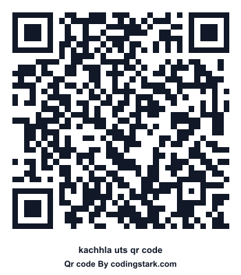 Kachhla UTS QR Code