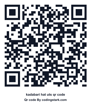Kadabari Hat UTS QR Code