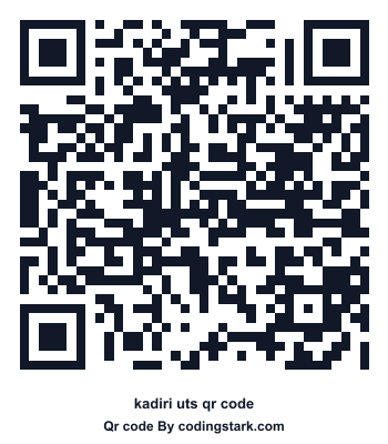 Kadiri UTS QR Code