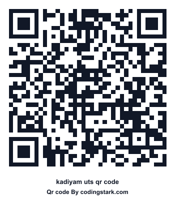 Kadiyam UTS QR Code