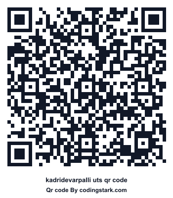 Kadridevarpalli UTS QR Code
