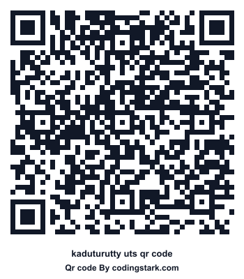 Kaduturutty UTS QR Code