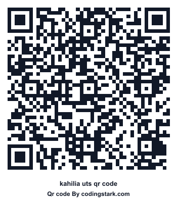 Kahilia UTS QR Code