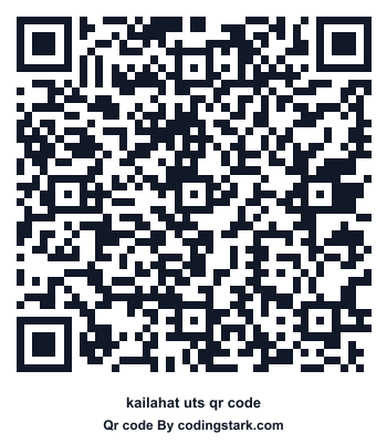 Kailahat UTS QR Code