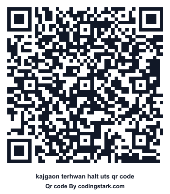 Kajgaon Terhwan Halt UTS QR Code