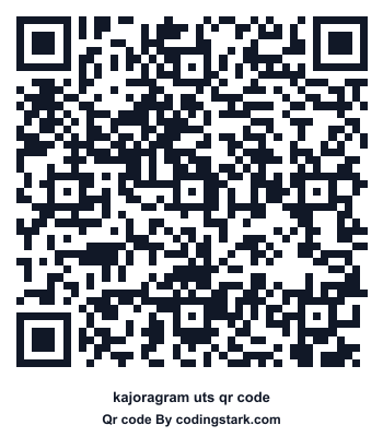 Kajoragram UTS QR Code